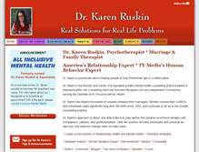 Tablet Screenshot of drkarenruskin.com